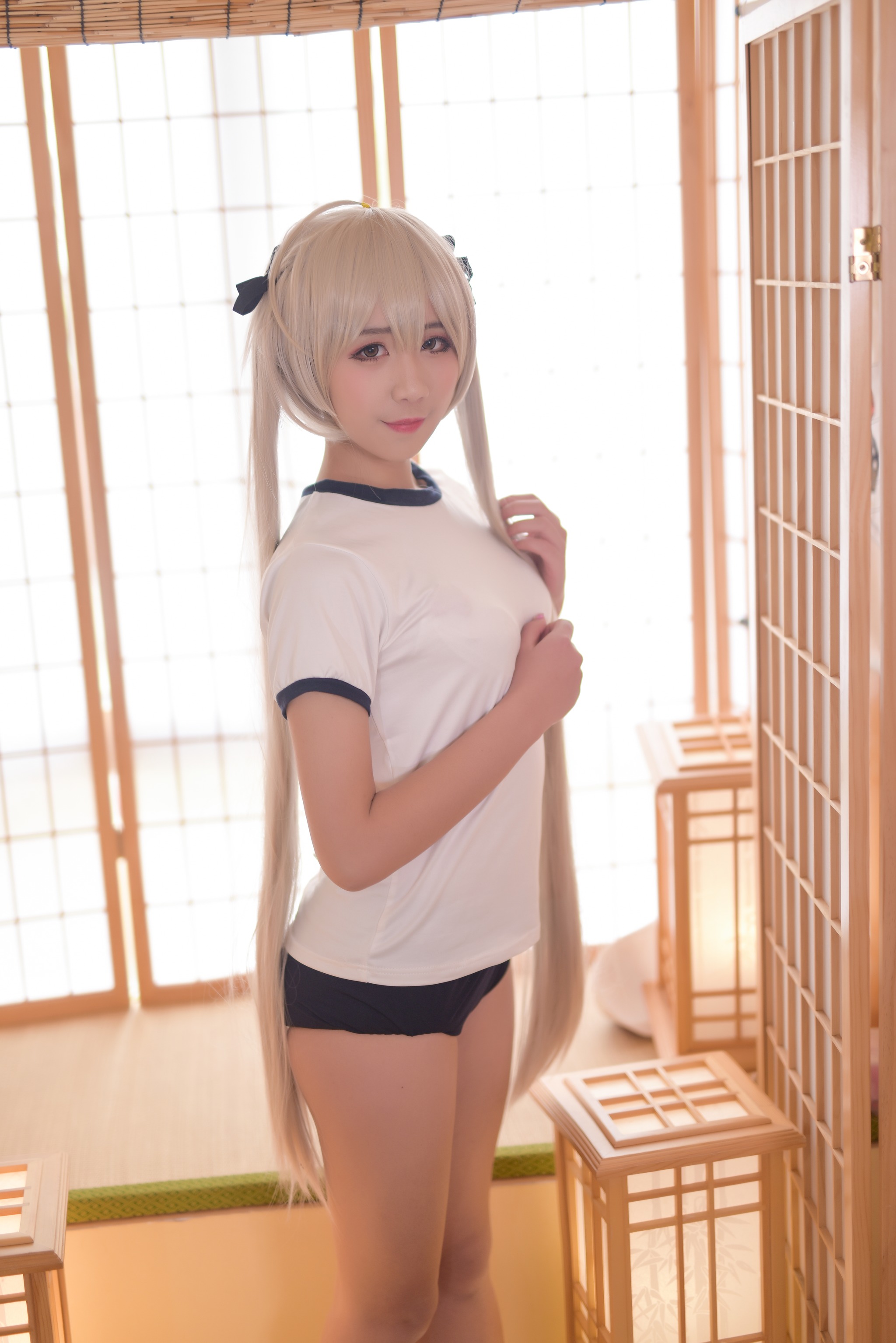 图片[1]-九曲Jean –  NO.019 穹妹体操服 [29P]-XikXak